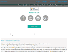 Tablet Screenshot of nowdental.com